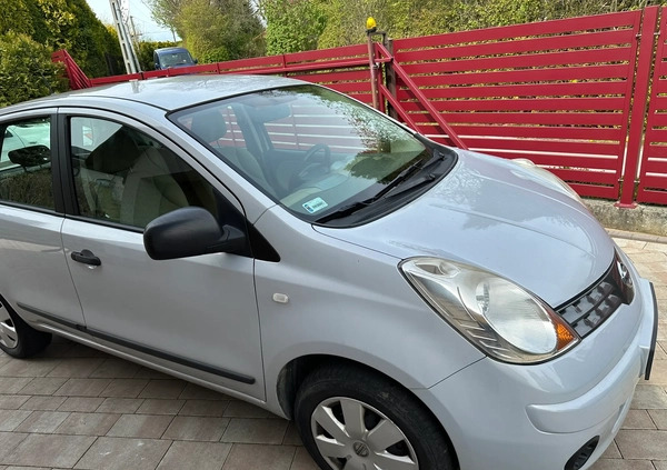 Nissan Note cena 10000 przebieg: 207963, rok produkcji 2007 z Iława małe 191